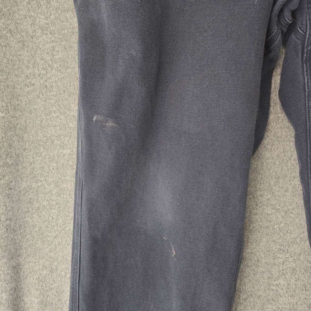 Duluth Trading Fire Hose Carpenter Pants Mens 38x32 Gray Cotton Canvas Workwear - Picture 5 of 16